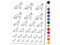 Watchful German Shepherd Pet Dog Temporary Tattoo Water Resistant Fake Body Art Set Collection
